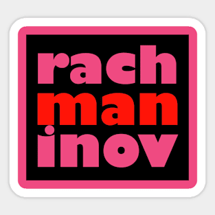 Rachmaninov Sticker